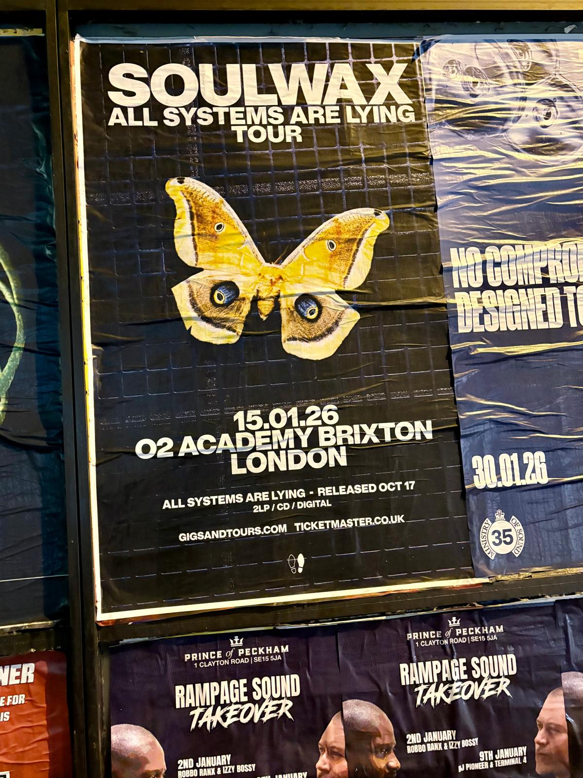 News update: Soulwax at 02 Brixton Academy London