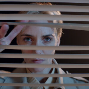 Hannelore Knuts as David Bowie in 'Dave' by Radio Soulwax