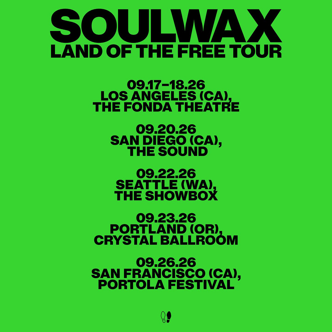 News update: Soulwax ‘Land Of The Free’ tourdates announced